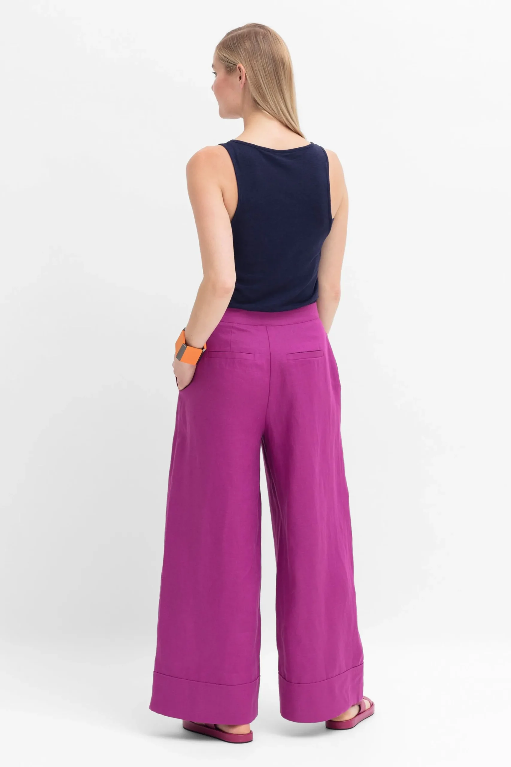 Anneli Light Linen Pant|ELK Online