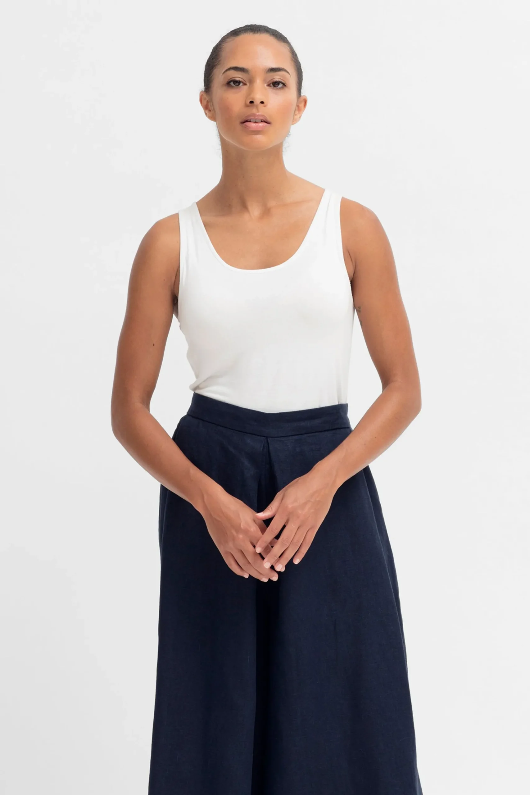Basic Stretch Tank Top|ELK Discount