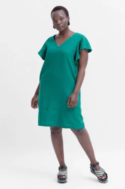 Colino Linen Dress|ELK Clearance
