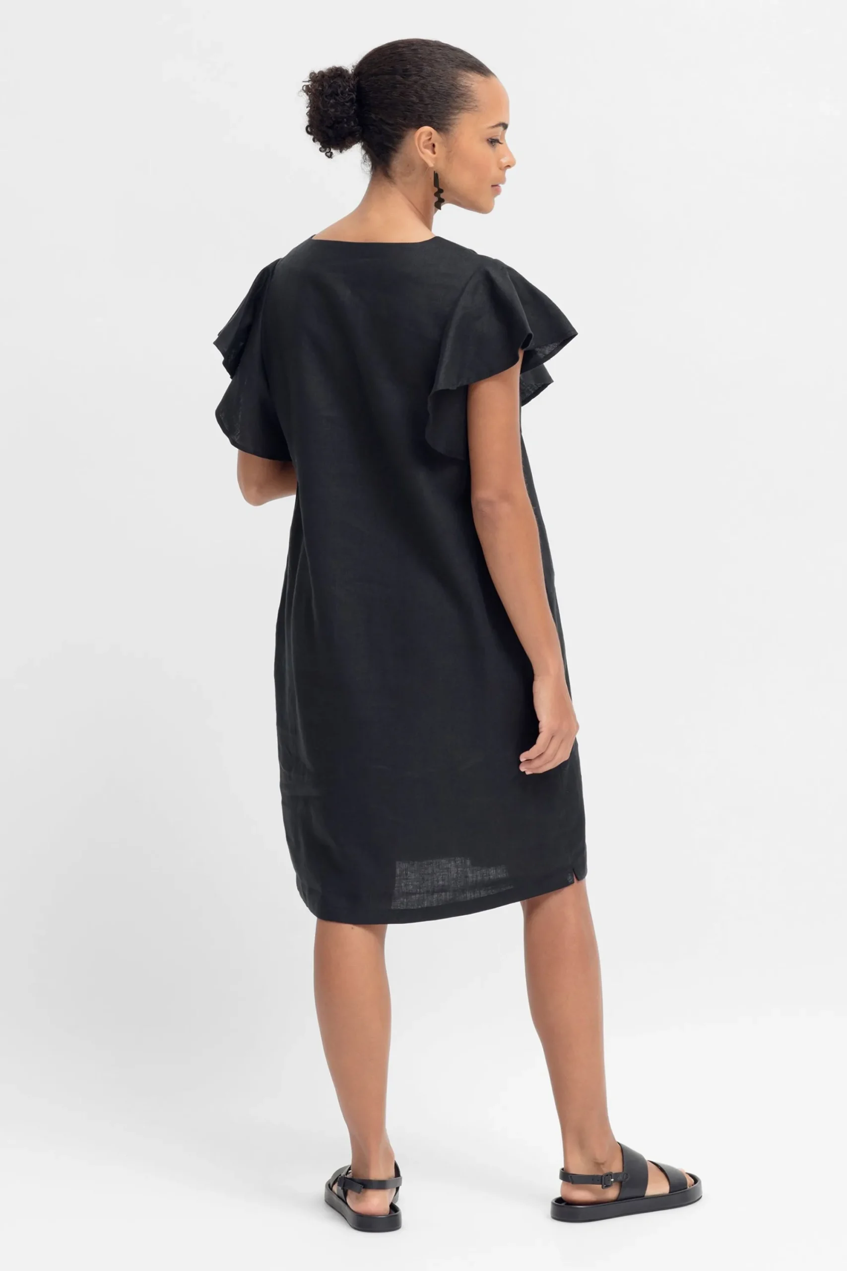 Colino Linen Dress|ELK Clearance