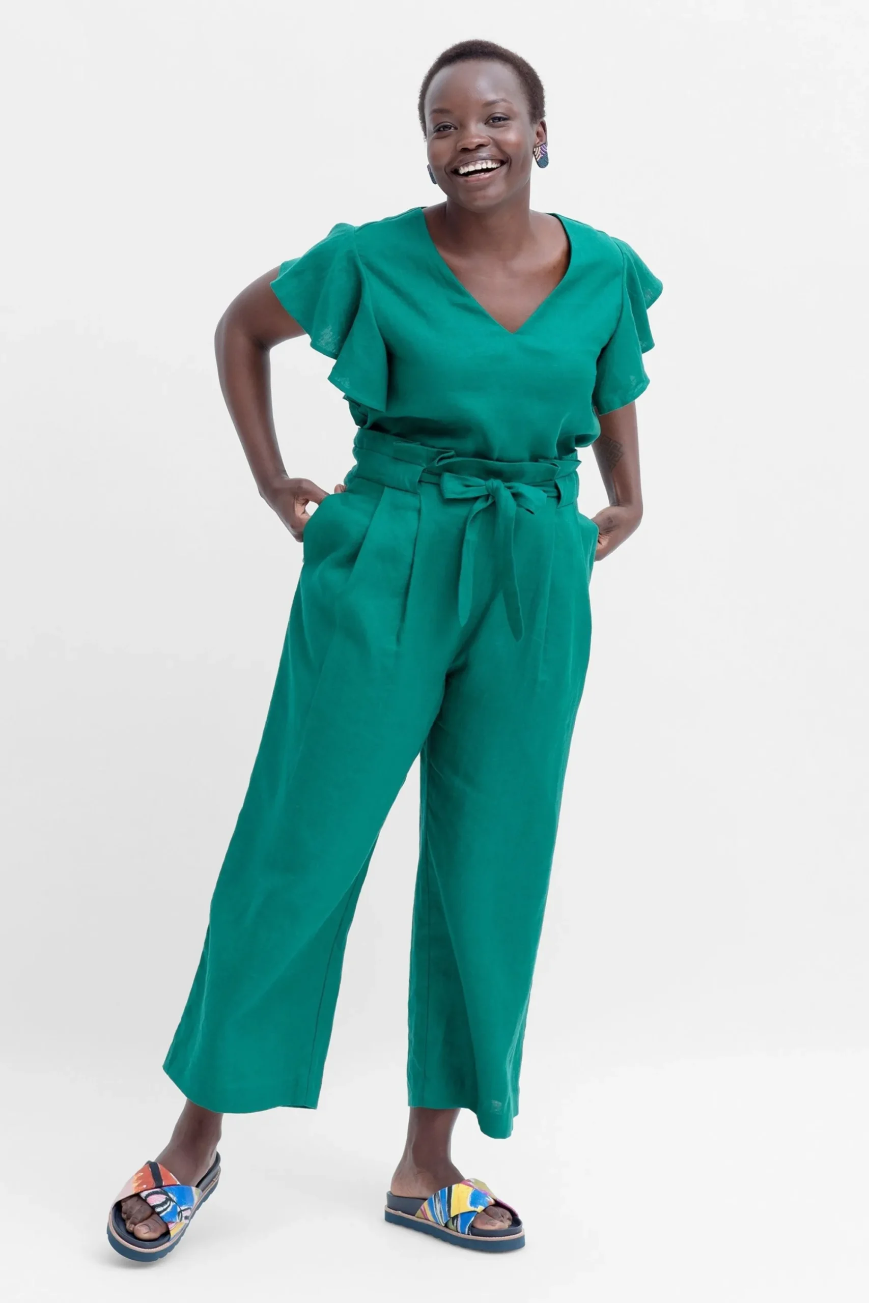 Colino Linen Pant|ELK Discount