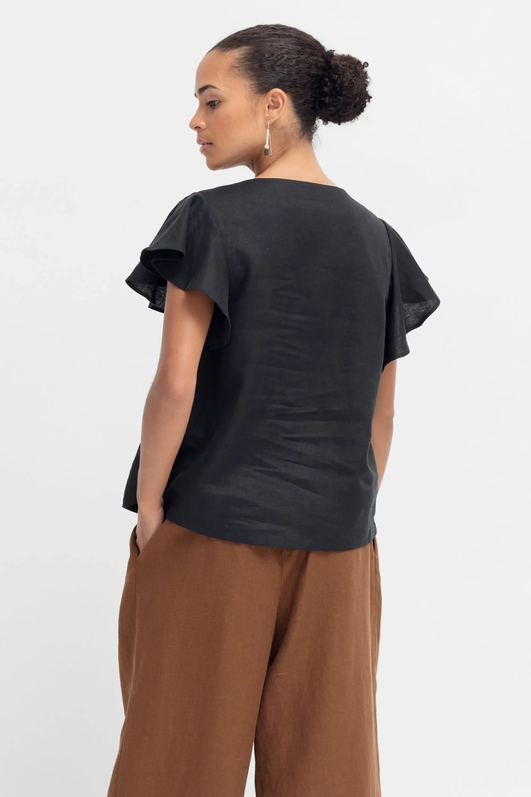 Colino Linen Top|ELK Outlet