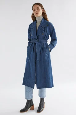 Denim Trench Coat|ELK Best