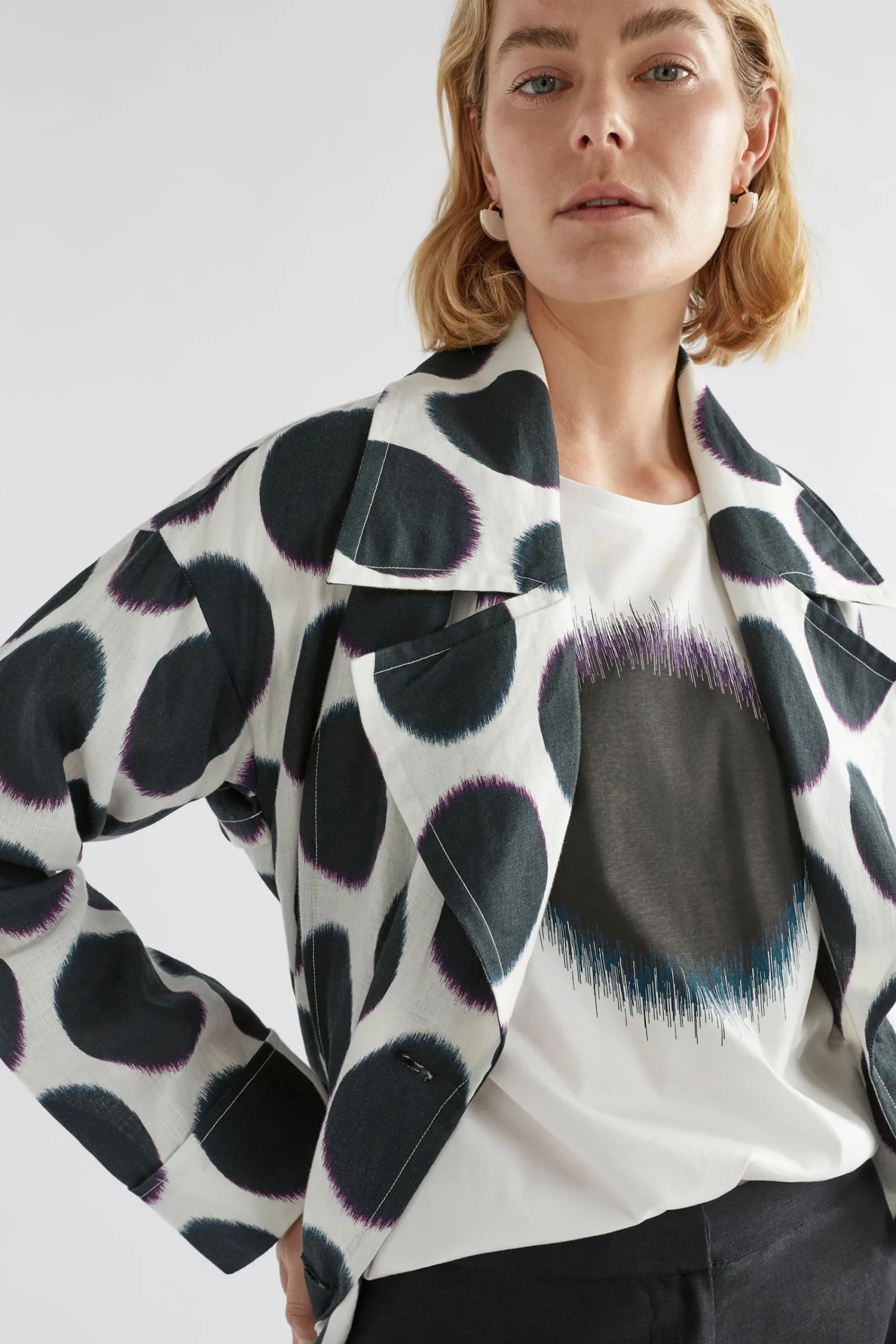 Ero Linen Trench Coat|ELK Outlet