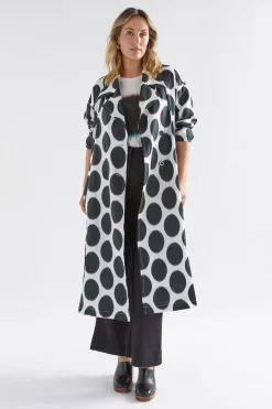 Ero Linen Trench Coat|ELK Outlet
