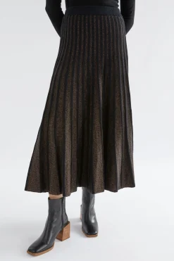 Glittra Metallic Skirt|ELK Outlet