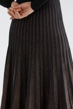 Glittra Metallic Skirt|ELK Outlet