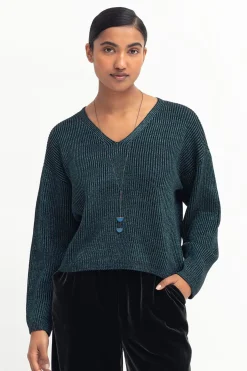 Glittra Metallic Sweater|ELK Online
