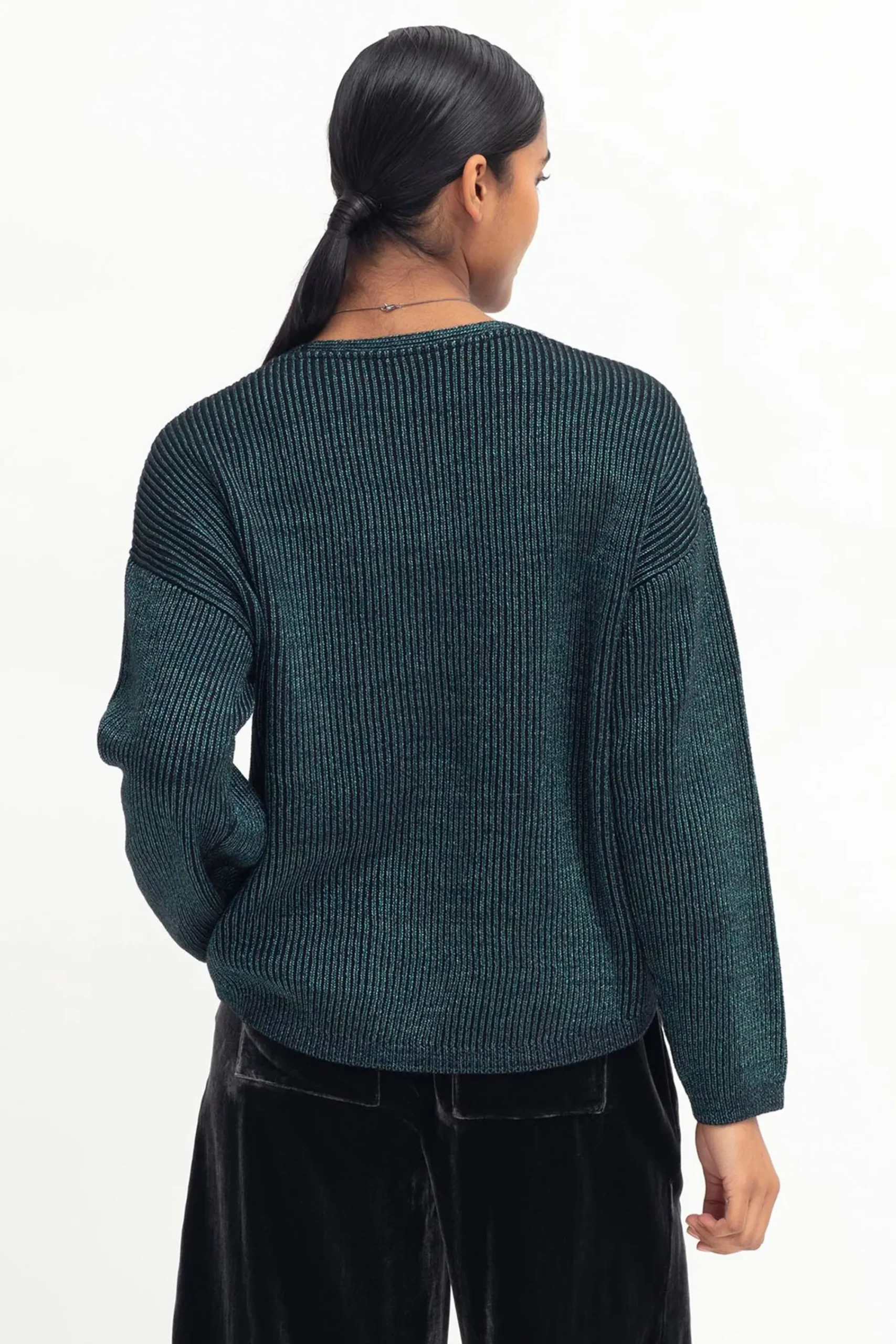 Glittra Metallic Sweater|ELK Online