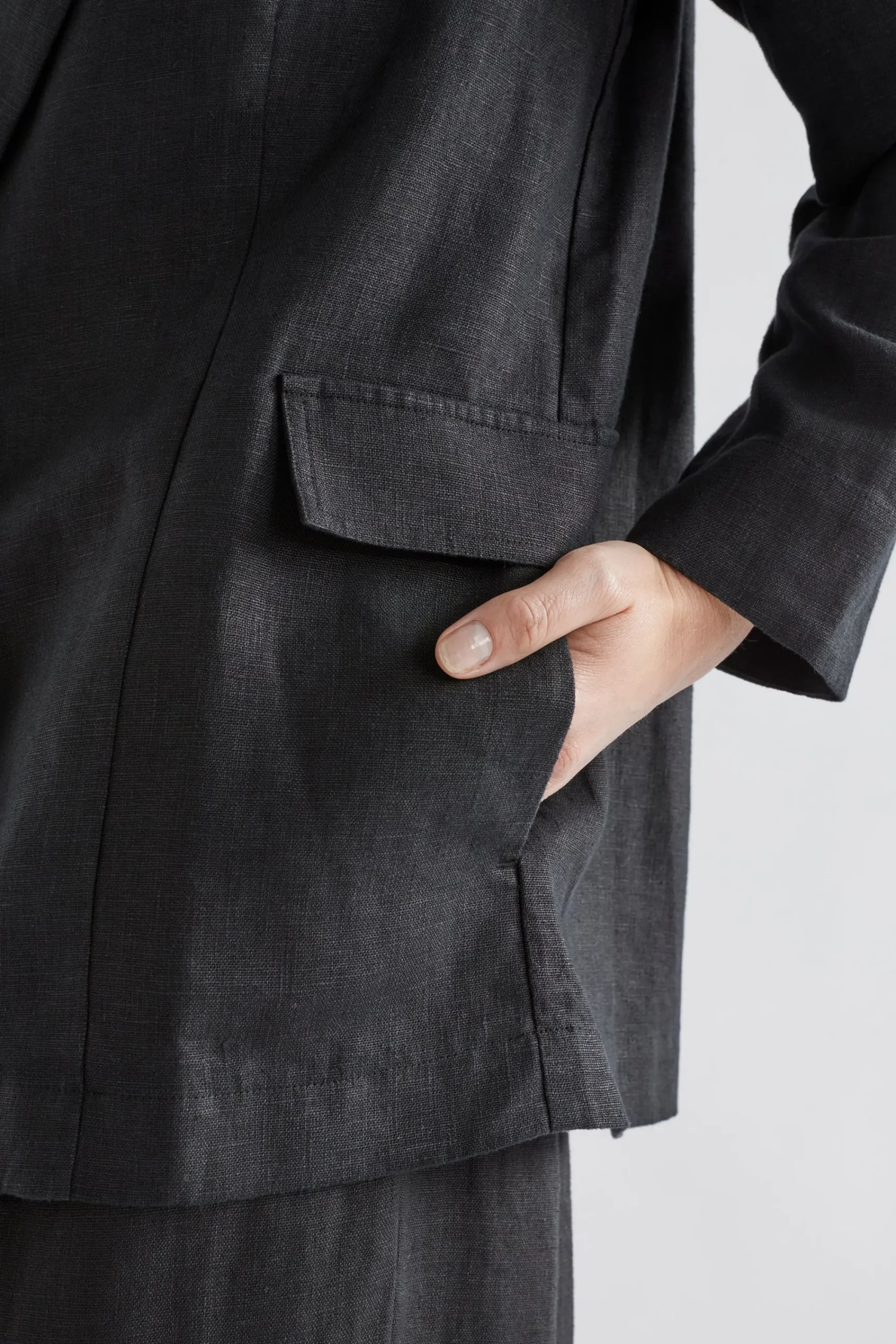 Ilona Linen Blazer|ELK Outlet