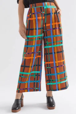 Ilona Linen Print Pant|ELK Outlet