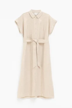 Metalen Shirt Dress|ELK Clearance