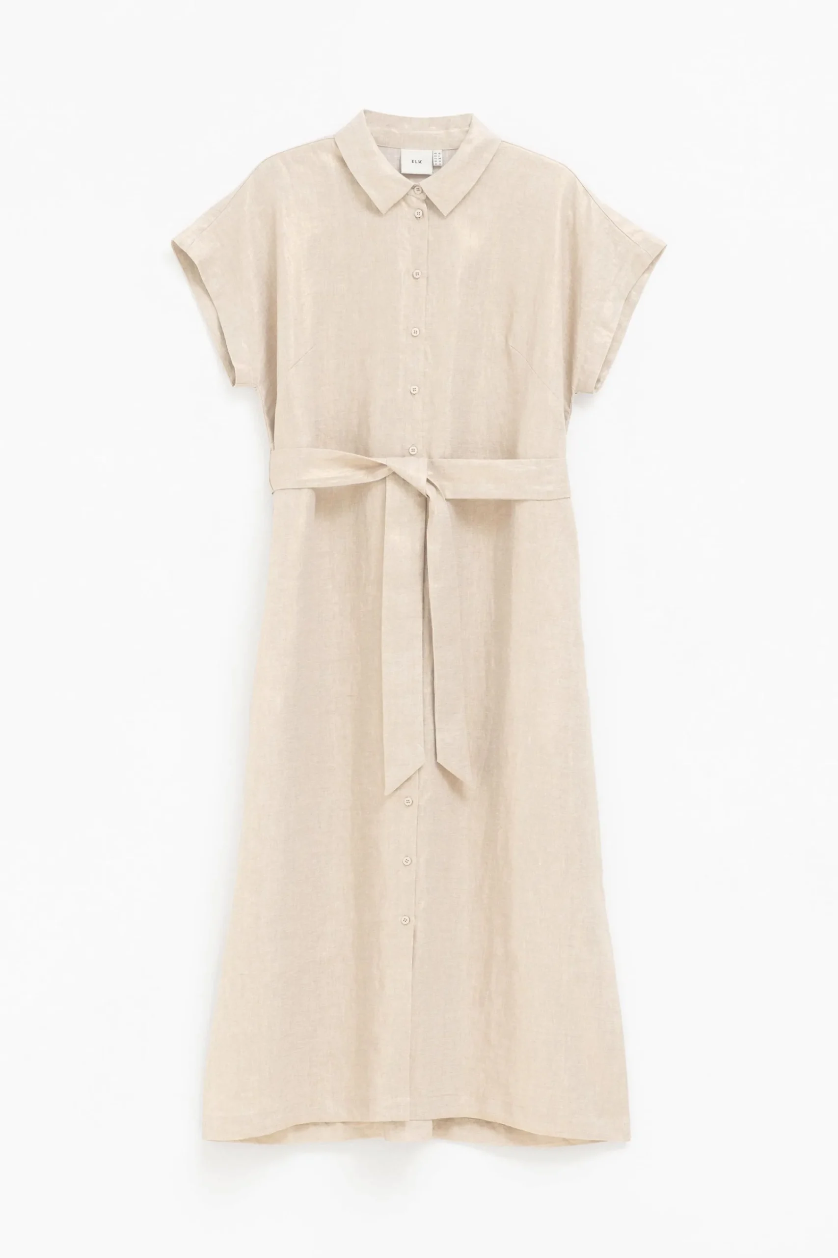 Metalen Shirt Dress|ELK Clearance