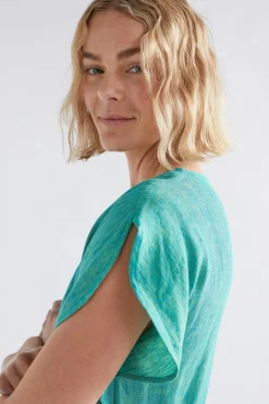 Sav Linen Midi Dress|ELK