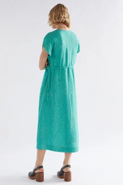 Sav Linen Midi Dress|ELK