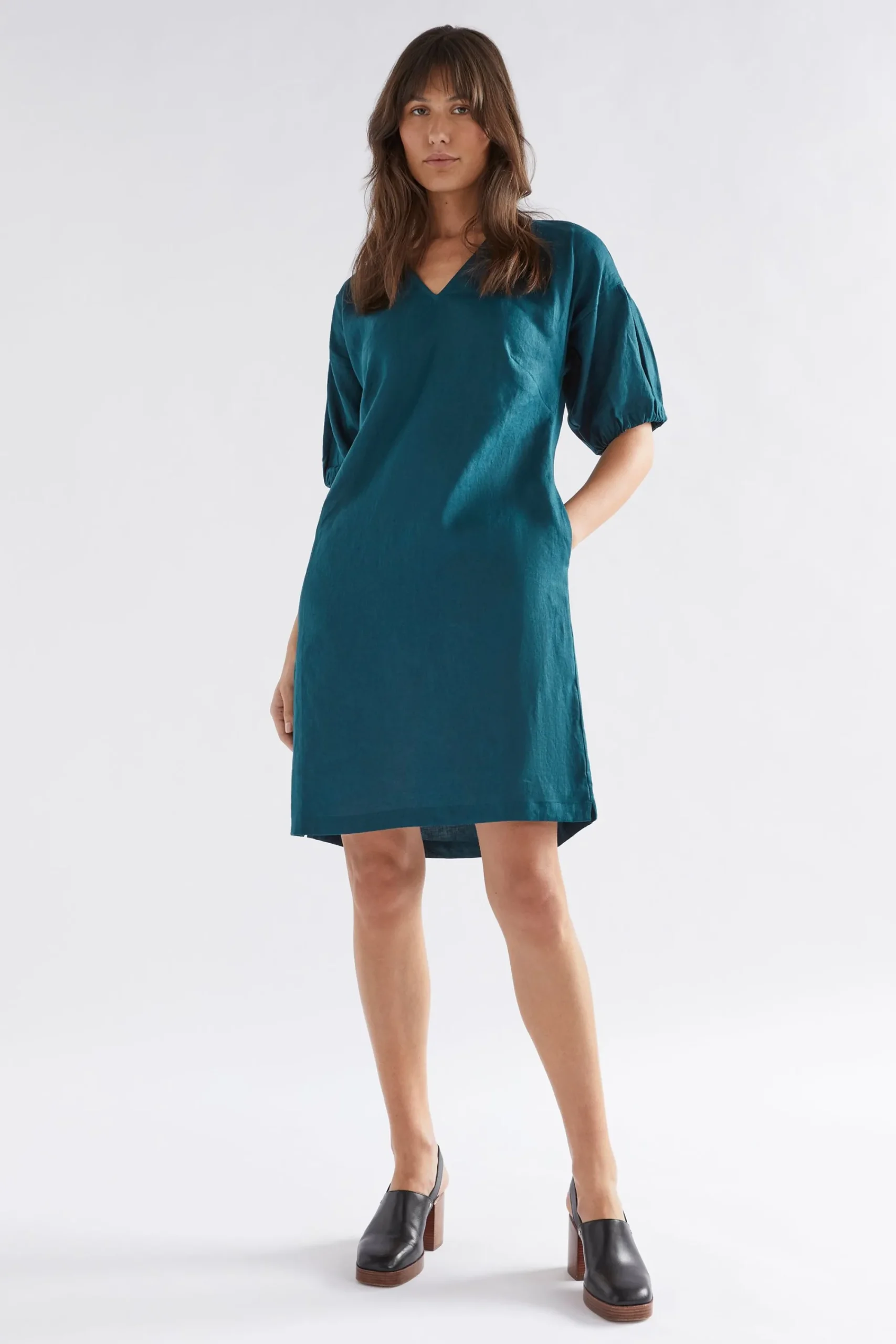 Strom Linen Dress|ELK New