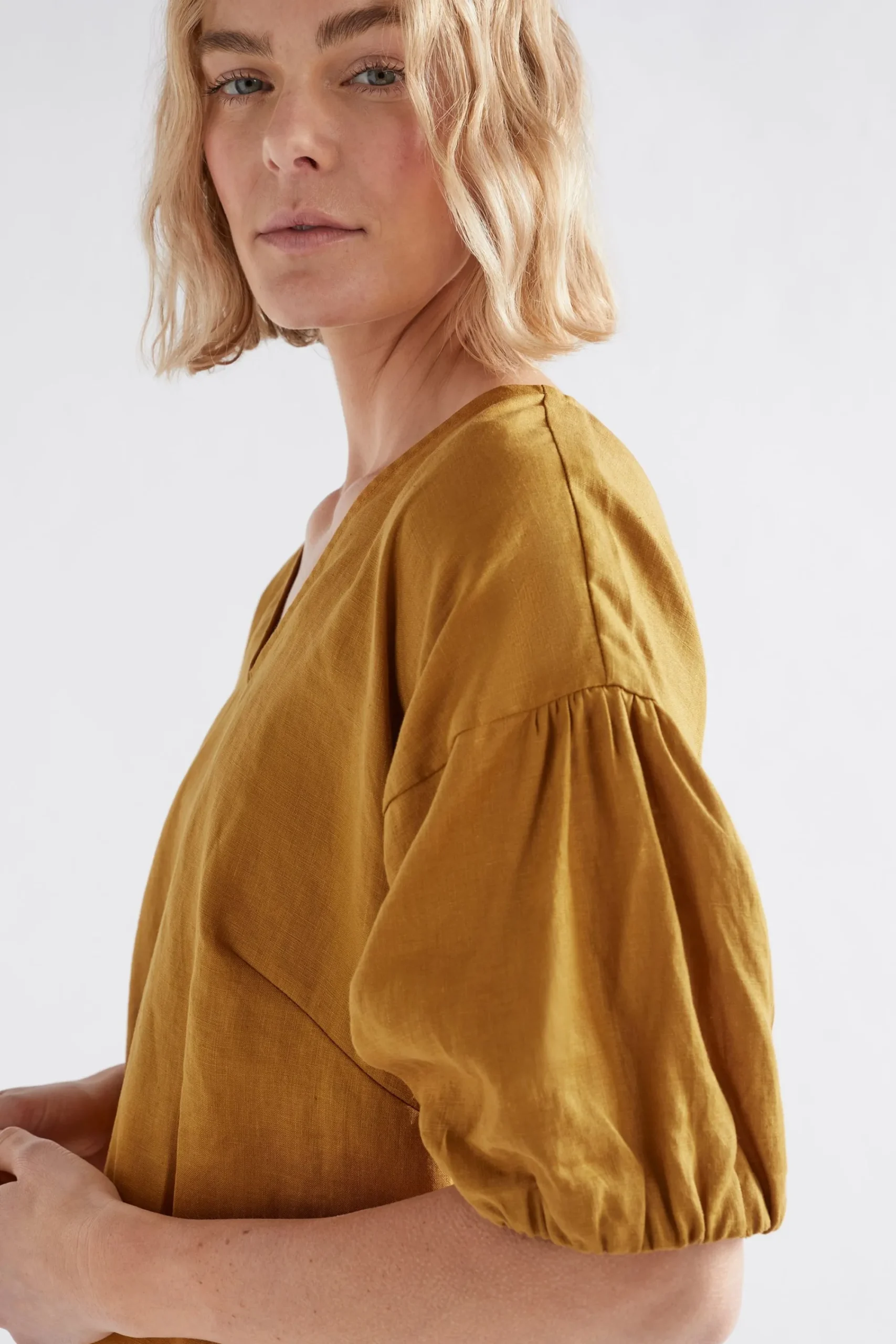 Strom Linen Dress|ELK New