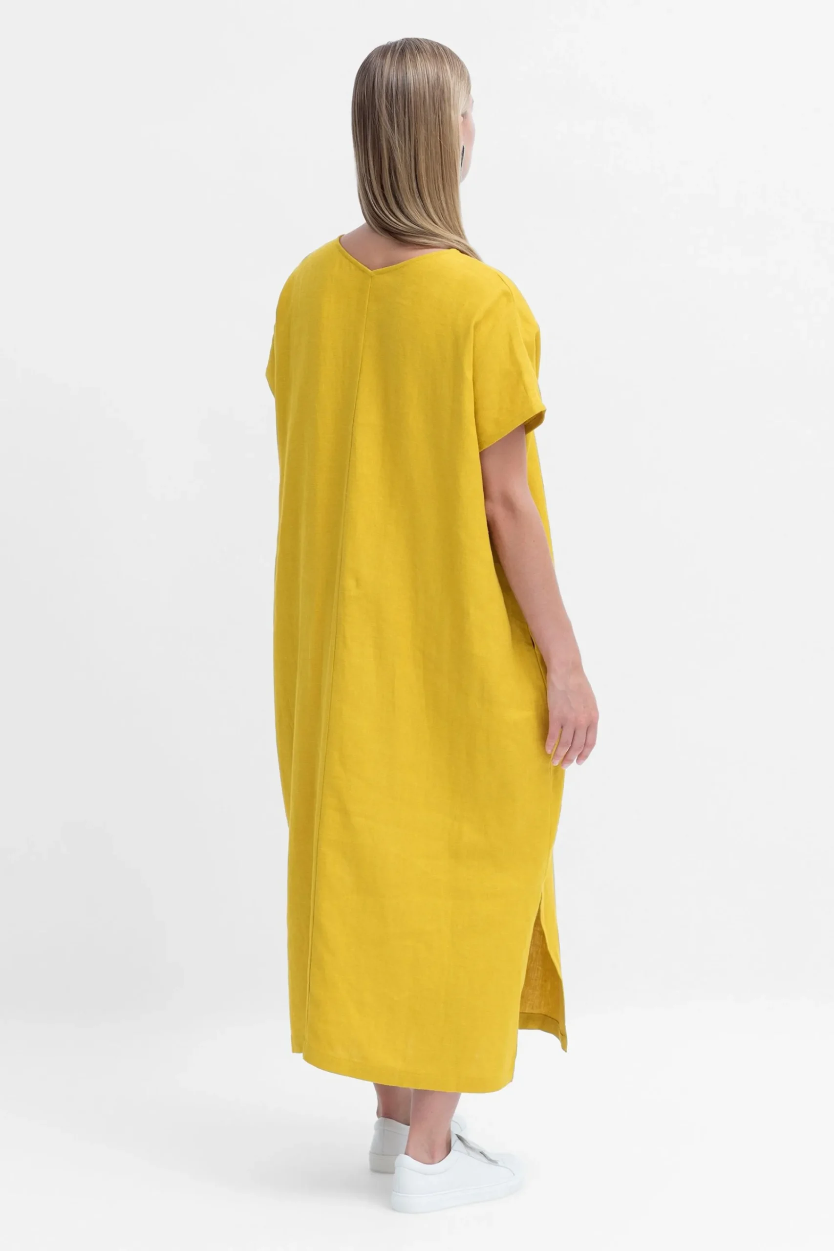 Tora Linen Long Dress|ELK