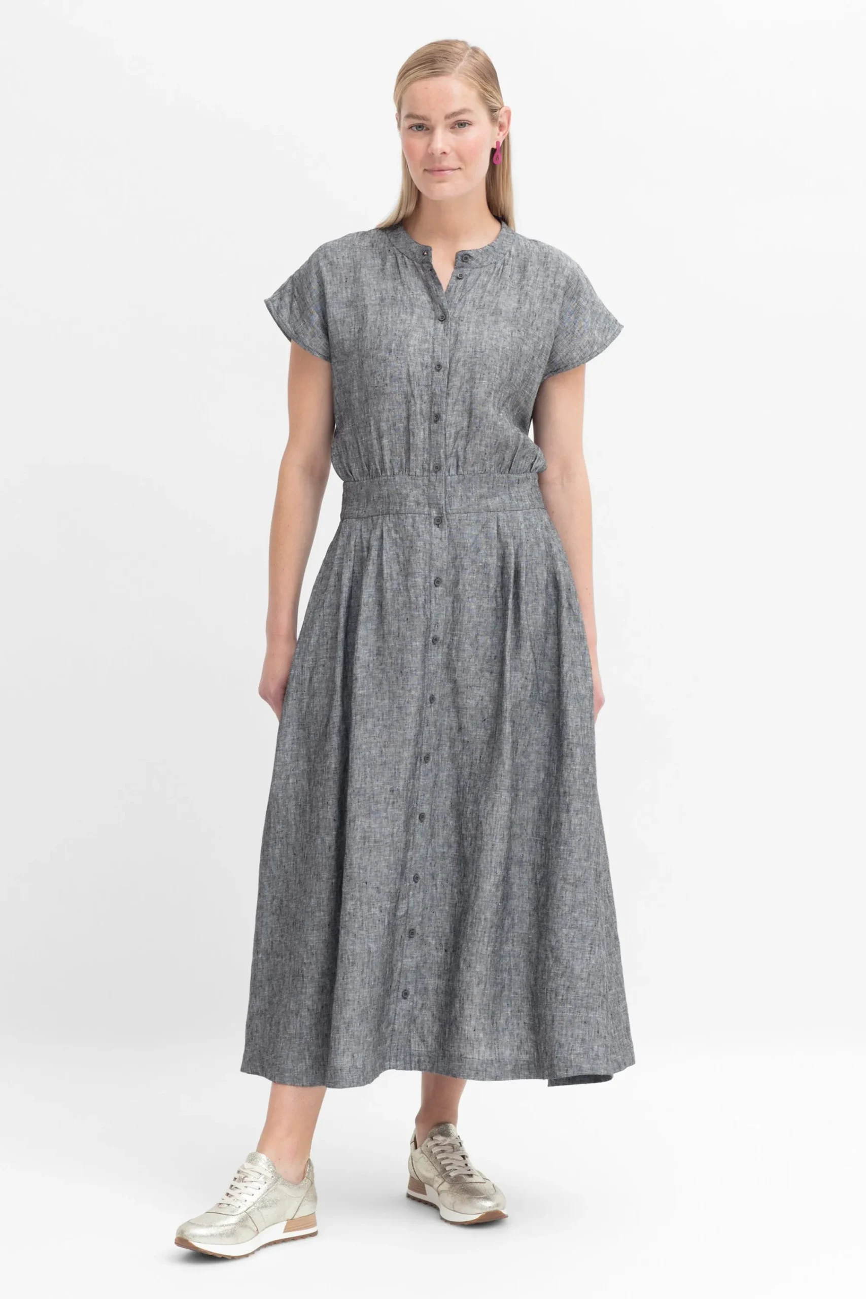 Vlek Linen Dress|ELK