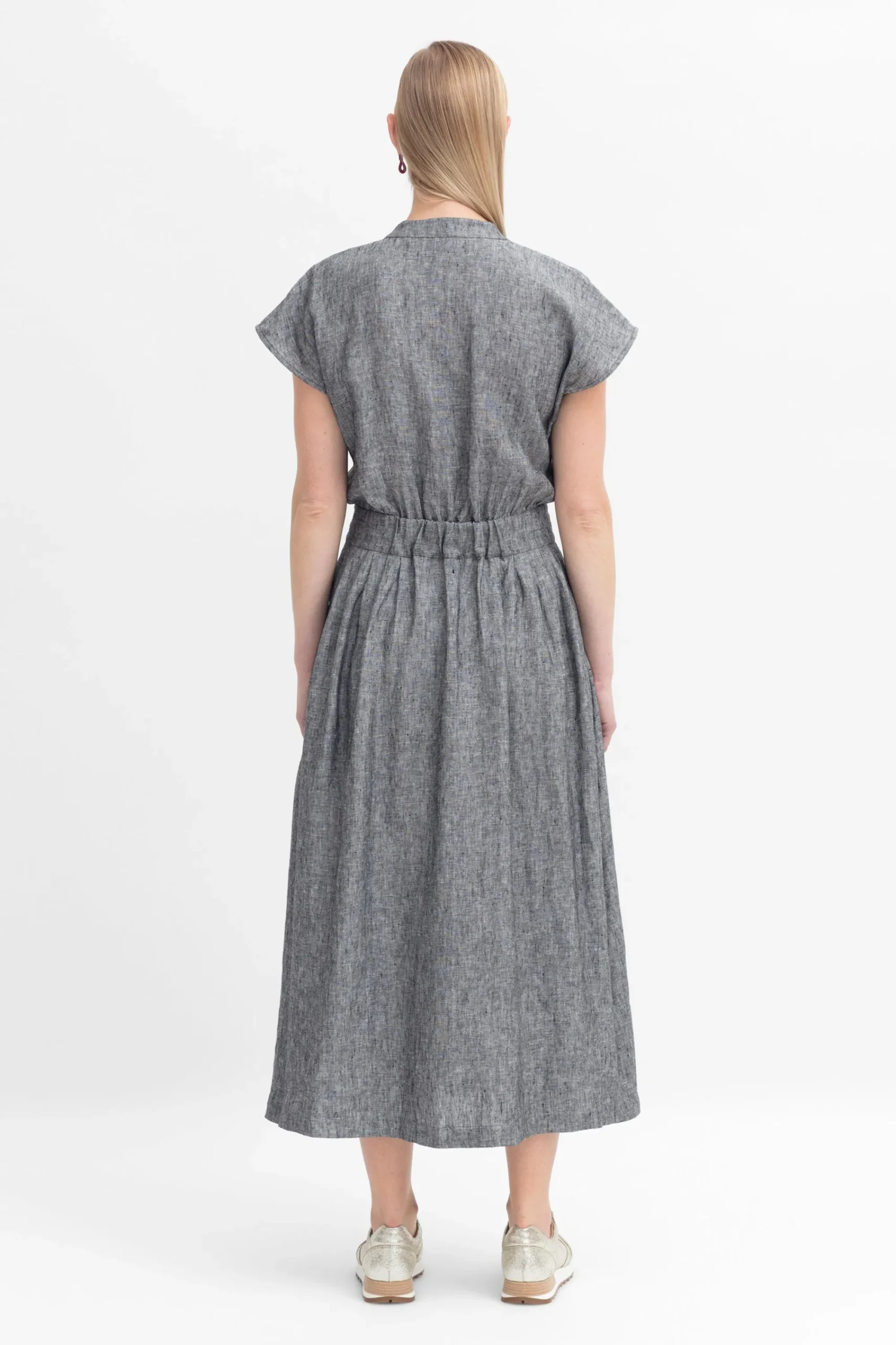 Vlek Linen Dress|ELK